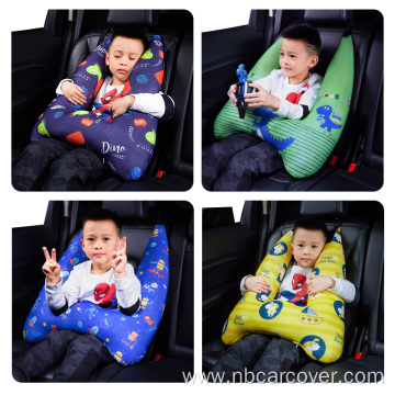 Car sleeping pillow cartoon u-shaped soft comfortable